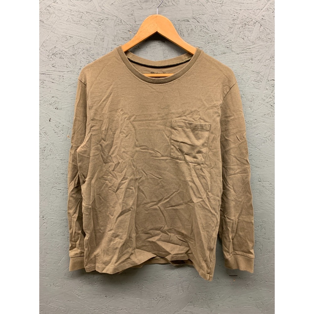 Madewell Long Sleeve Tan Shirt